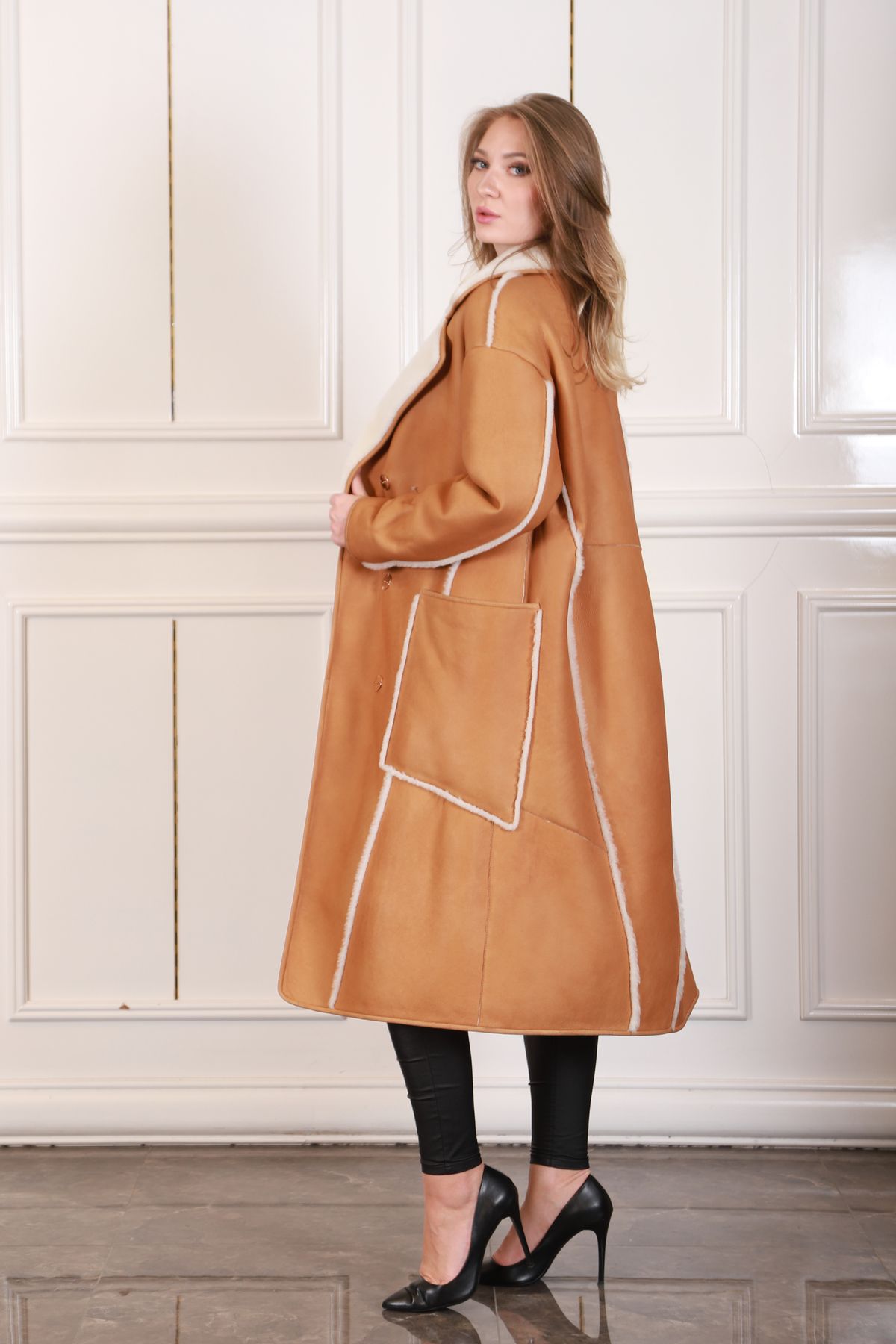 Türkiye'de doğal koyun derisi montlar